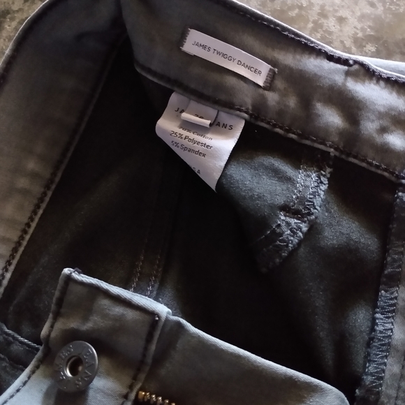 James Jeans Twiggy Dancer Gray Pants 26 - Picture 12 of 12